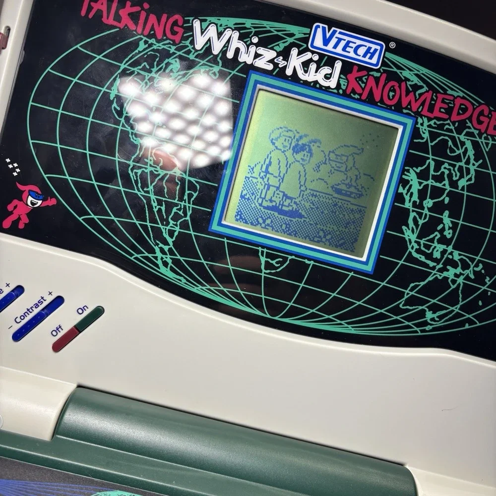 Vtech Talking Whiz Kid Knowledge Ball For Ages Works VINTAGE‎ Learning Notebook